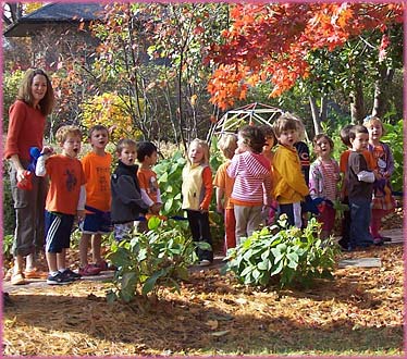 children exploring