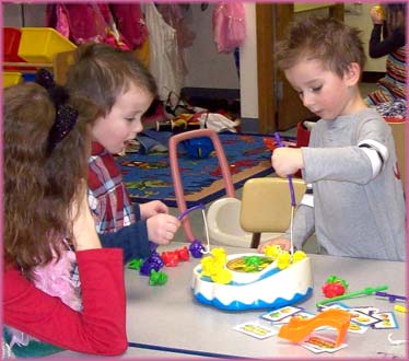 children decoraing